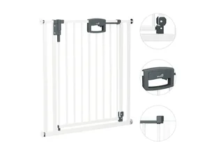 Türschutzgitter Türschutzgitter (1 St), Schutzgitter zum Klemmen - inkl. Türstopper van Geuther in Wit – productfoto 1 van 5