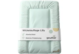 Wickelauflage Wickelauflage Lilly Wickelunterlage Wickelmulde, Made in Europe by Geuther in Green – product photo 1 of 5