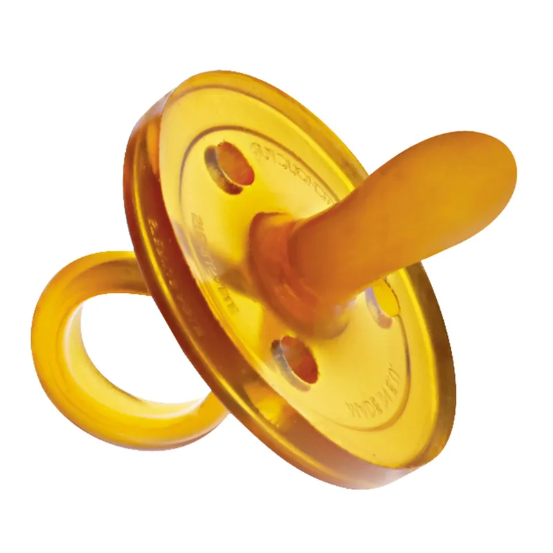 Schnuller ovale Form aus Naturkautschuk by Goldi in Brown – product photo