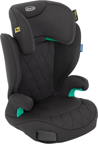 Affix - Autostoeltje - ISOFIX - inclusief zitverhoger en rugleuning - Midnight - 100 tot 150 cm (ca. 3,5 tot 12 jaar) - i-Size R129 by Graco in Zwart 1 – product photo 1 of 4