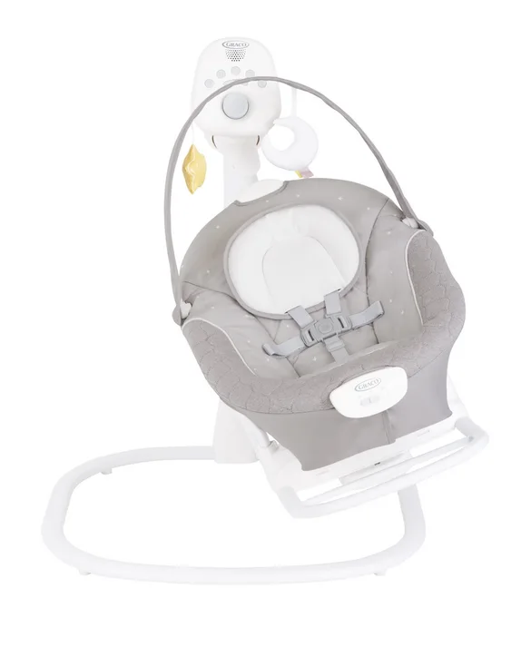 Babywippe SoftSway by Graco in Grey – product photo 3 of 4