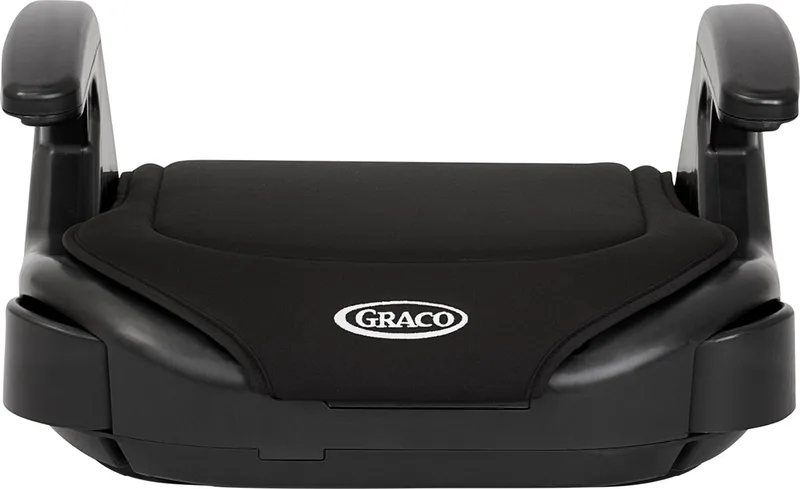 Booster Basic - Autostoel verhoger - Zonder rugleuning - Black - 135 tot 150 cm (ca. 7 tot 12 jaar) - R129 fra Graco i Zwart – produktbillede
