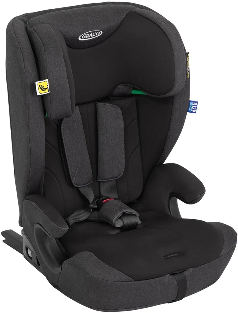 Energi - Autostoel - inclusief ISOFIX en Top Tether - 76 tot 150 cm (ca. 15 maanden tot 12 jaar) - i-Size R129 de Graco en Midnight – photo produit