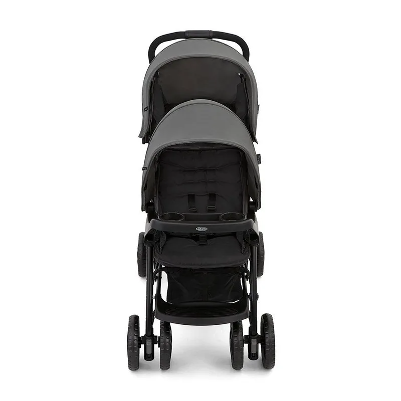 Stadium - Duo Kinderwagen - Dubbele Tandum - Titanium - ongeveer 3 jaar (max. 15 kg per kind) by Graco in Grey – product photo 4 of 4