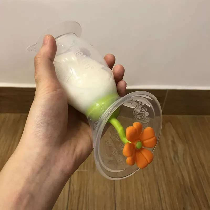 Borstkolf - 100 ml - Bloemstoppers en Borstkolf fra Haakaa – produktbillede 5 af 5