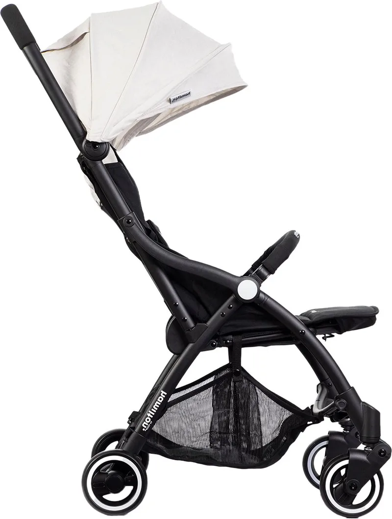 S1 Plus Buggy - MagicFold - Tot 22 kg - Compacte Wandelwagen - Inklapbare Plooibuggy - Reisbuggy de Hamilton by Yoop en White Sand – photo produit