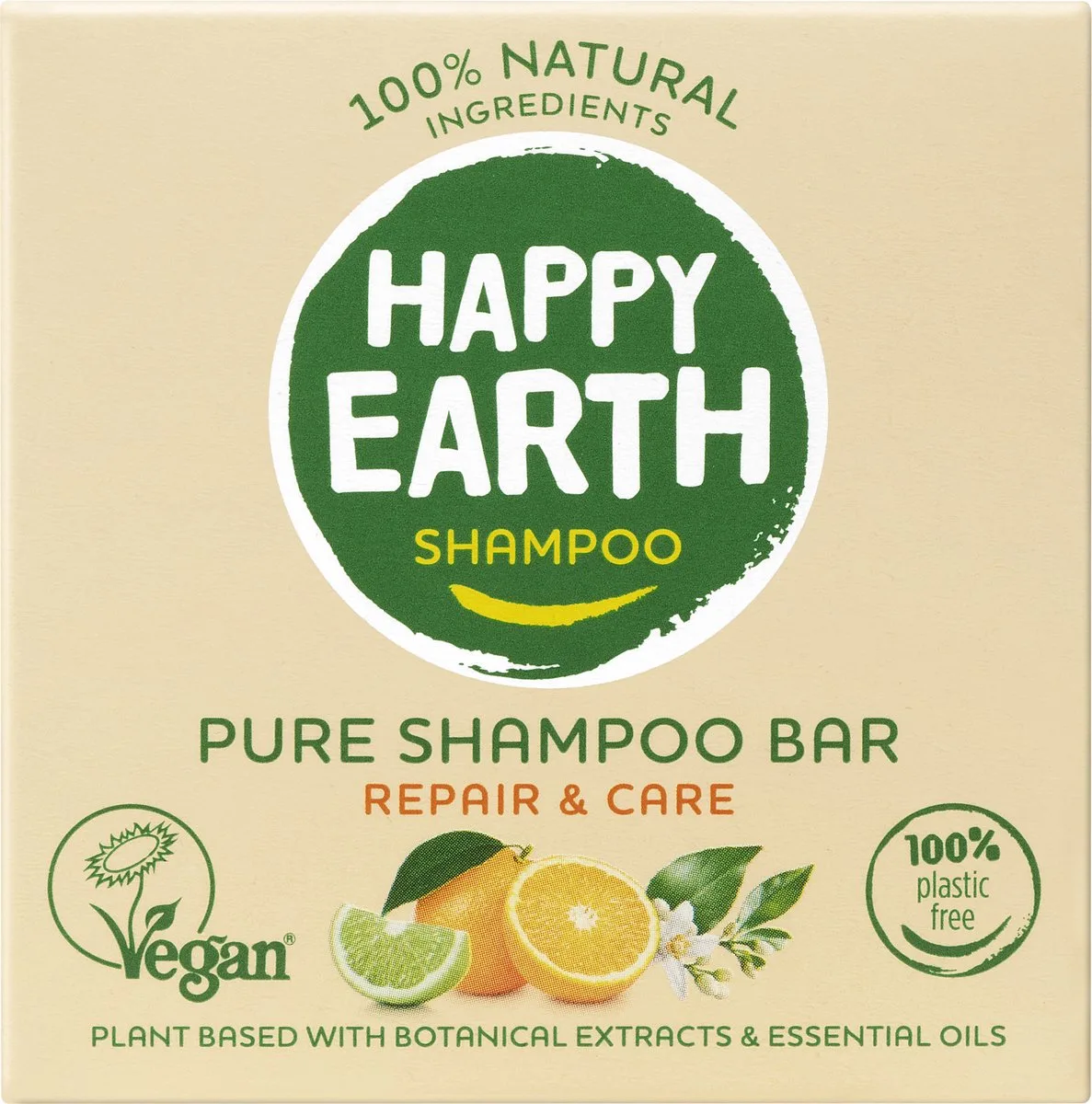 Happy Earth 100% Natuurlijke Shampoo Bar Repair & Care - 70 gr von Happy Earth – Produktfoto