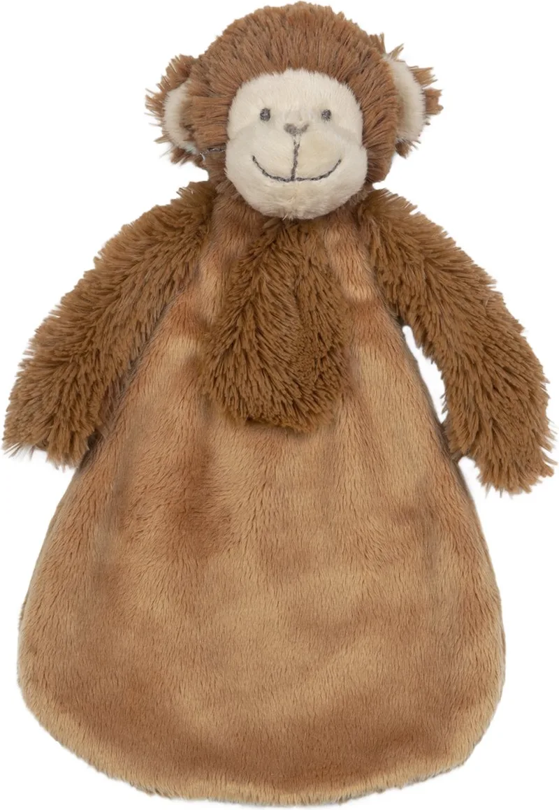 Aap Micha Knuffeldoekje - Baby cadeau by Happy Horse in Brown – product photo