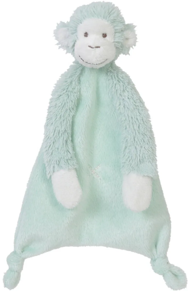 Aap Mickey Knuffeldoekje - Baby cadeau by Happy Horse in Lagoon groen – product photo