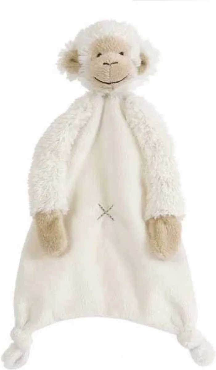 Aap Mickey Knuffeldoekje - Baby cadeau by Happy Horse in White – product photo