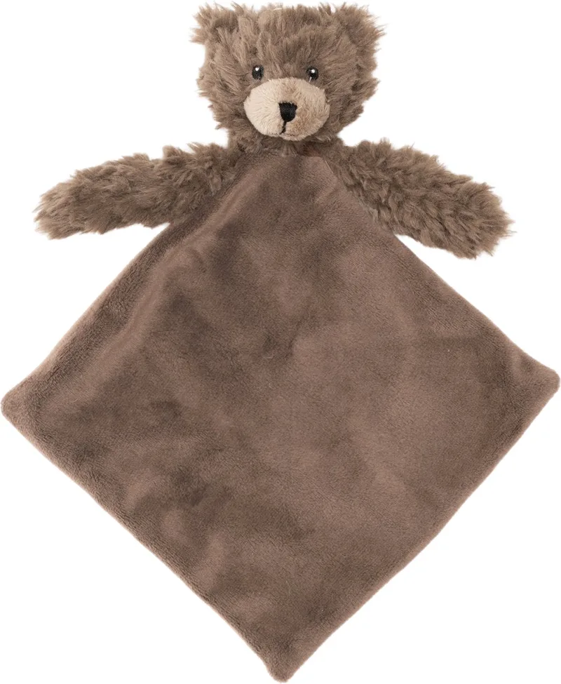 Beer Borre Knuffeldoek 28 cm - Baby cadeau fra Happy Horse i Brun – produktbillede