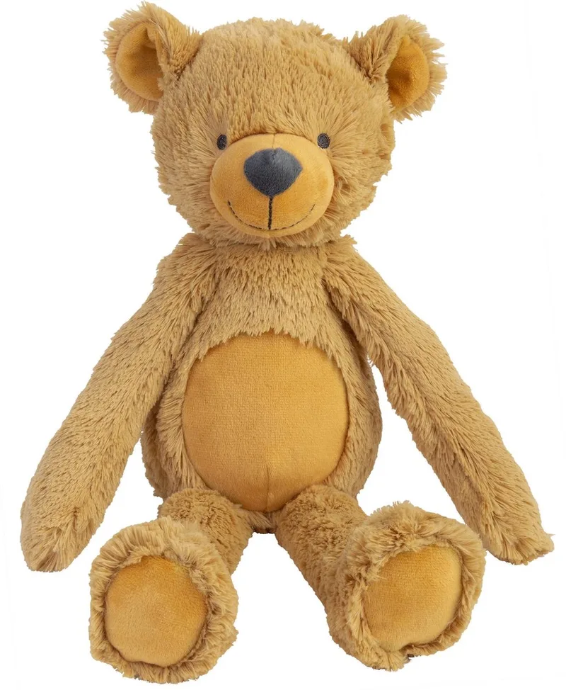 Beer Bradley Knuffel 40cm - Baby knuffel van Happy Horse in Okergeel – productfoto