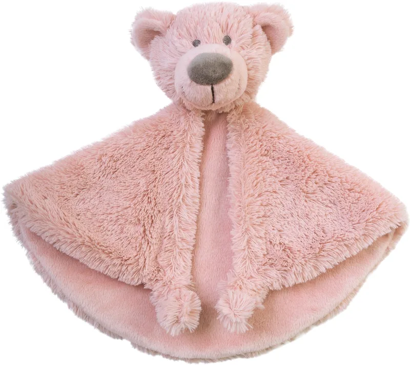 Beer Brim Knuffeldoekje - Baby cadeau van Happy Horse in Oudroze – productfoto