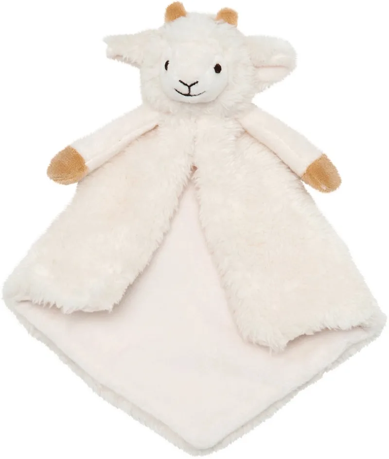 Churro Schaap Knuffeldoek - Baby cadeau van Happy Horse in Wit – productfoto