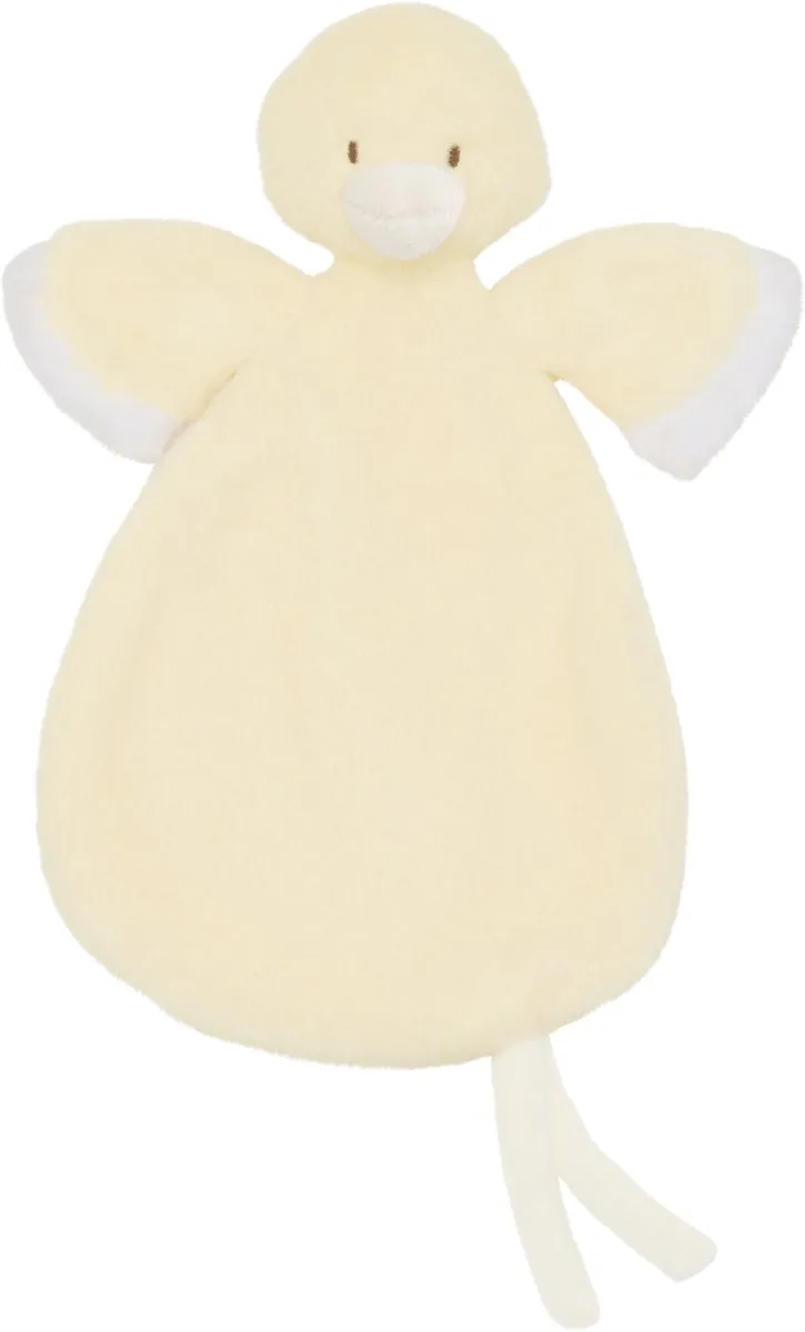 Cosy Eend Knuffeldoek - Baby cadeau fra Happy Horse i Gul – produktbillede