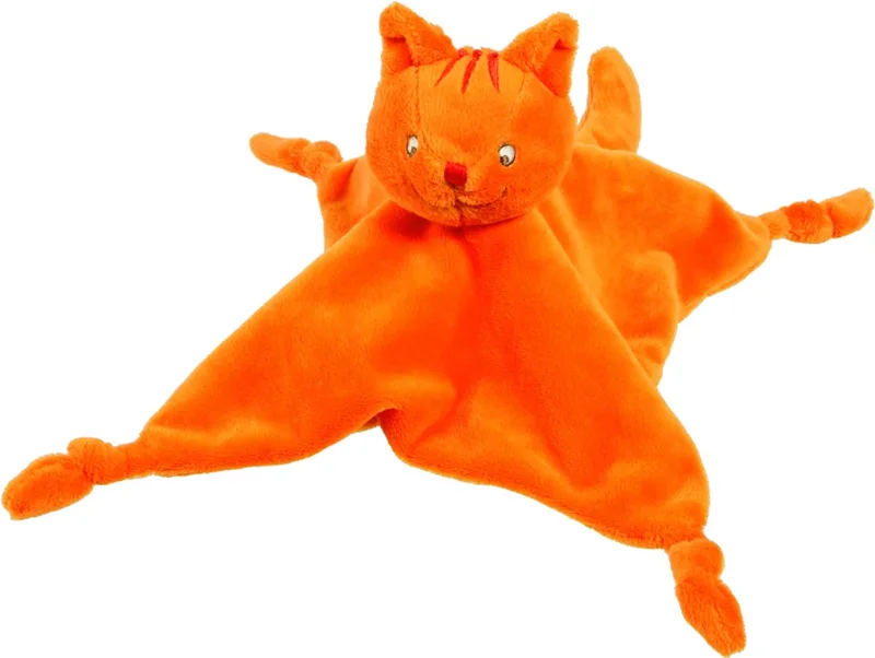 Dikkie Dik Knuffeldoekje - Baby cadeau by Happy Horse in Orange – product photo