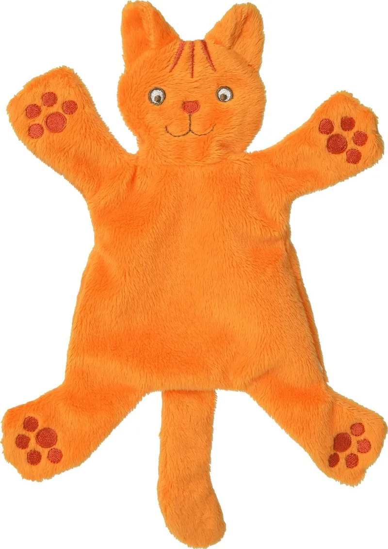 Dikkie Dik Knuffeldoekje Flatstyle - Baby cadeau by Happy Horse in Orange – product photo