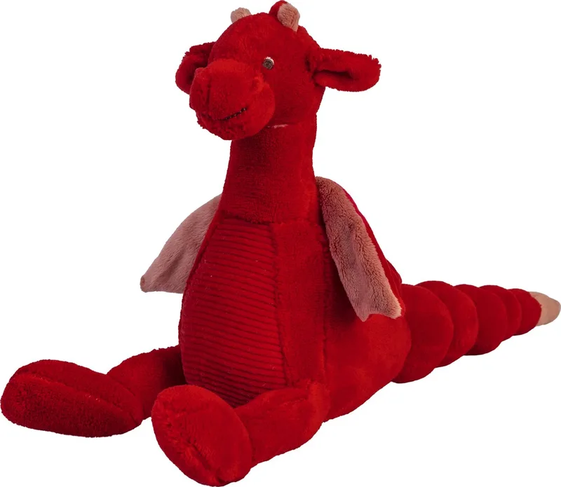 Draak Tine Knuffel 24cm - Baby knuffel de Happy Horse en Rouge – photo produit