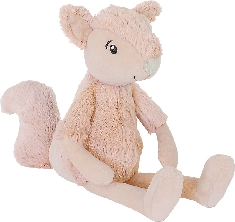 Eekhoorn Sancho Knuffel 28cm - Baby knuffel van Happy Horse in Roze – productfoto
