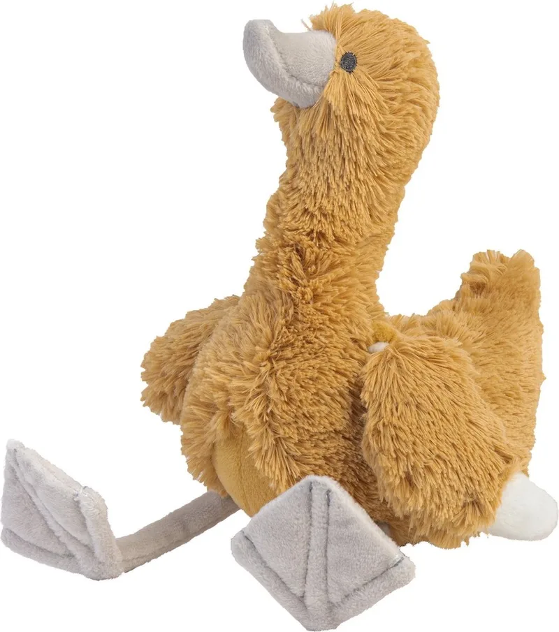 Eend Twine Knuffel 22cm - Baby knuffel van Happy Horse in Bruin – productfoto