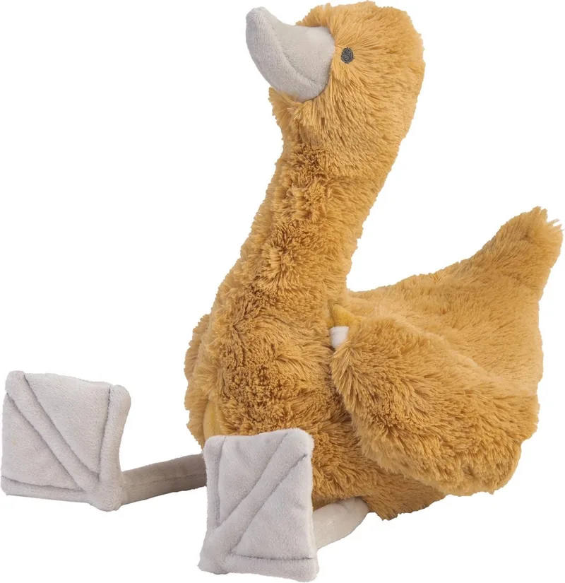 Eend Twine Knuffel 32cm - Baby knuffel van Happy Horse in Bruin – productfoto