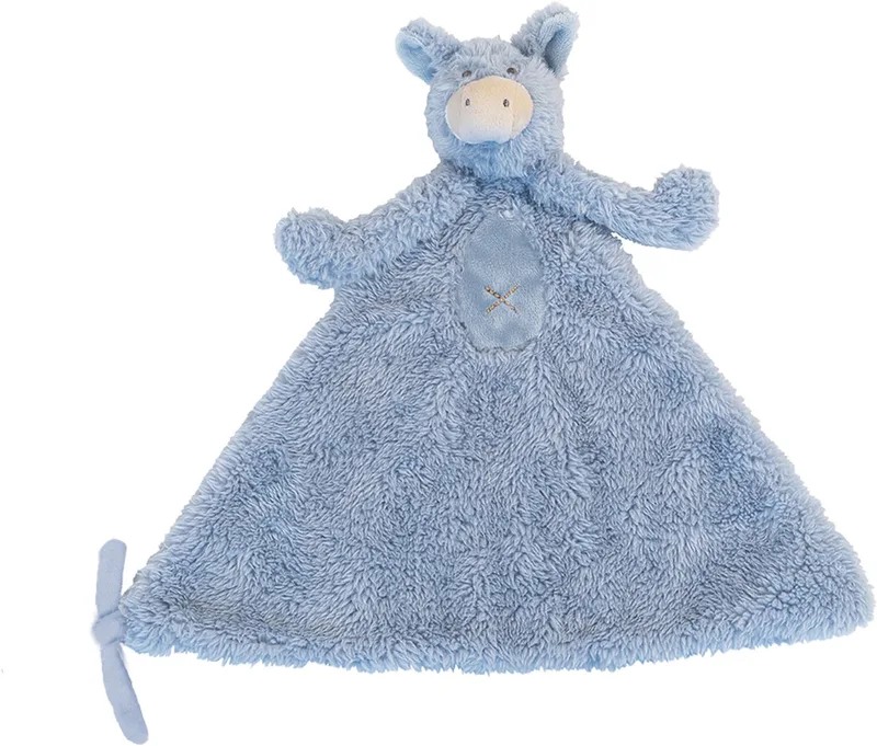 Ezel Denzell Knuffeldoekje - Baby cadeau by Happy Horse in Blue – product photo