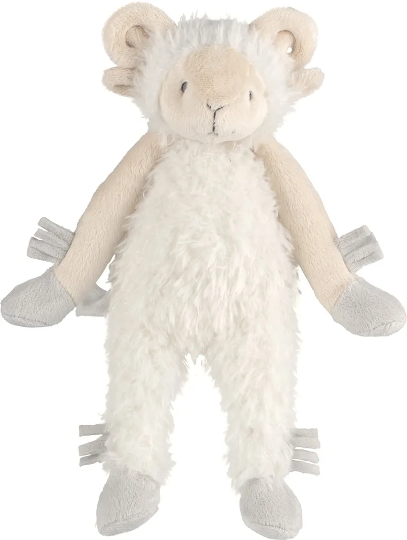 Geit George Knuffel 30cm - Baby knuffel van Happy Horse in Wit – productfoto
