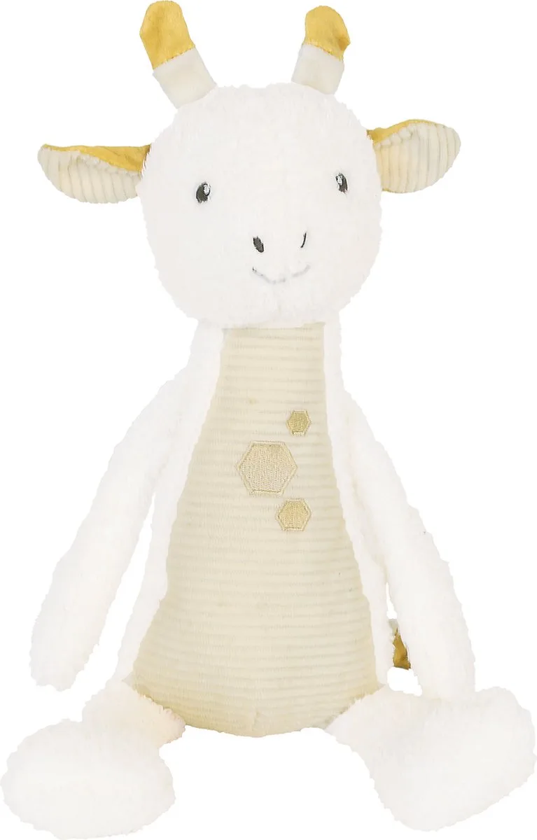 Giraf Gary Knuffel 28cm - Baby knuffel fra Happy Horse i Hvid – produktbillede