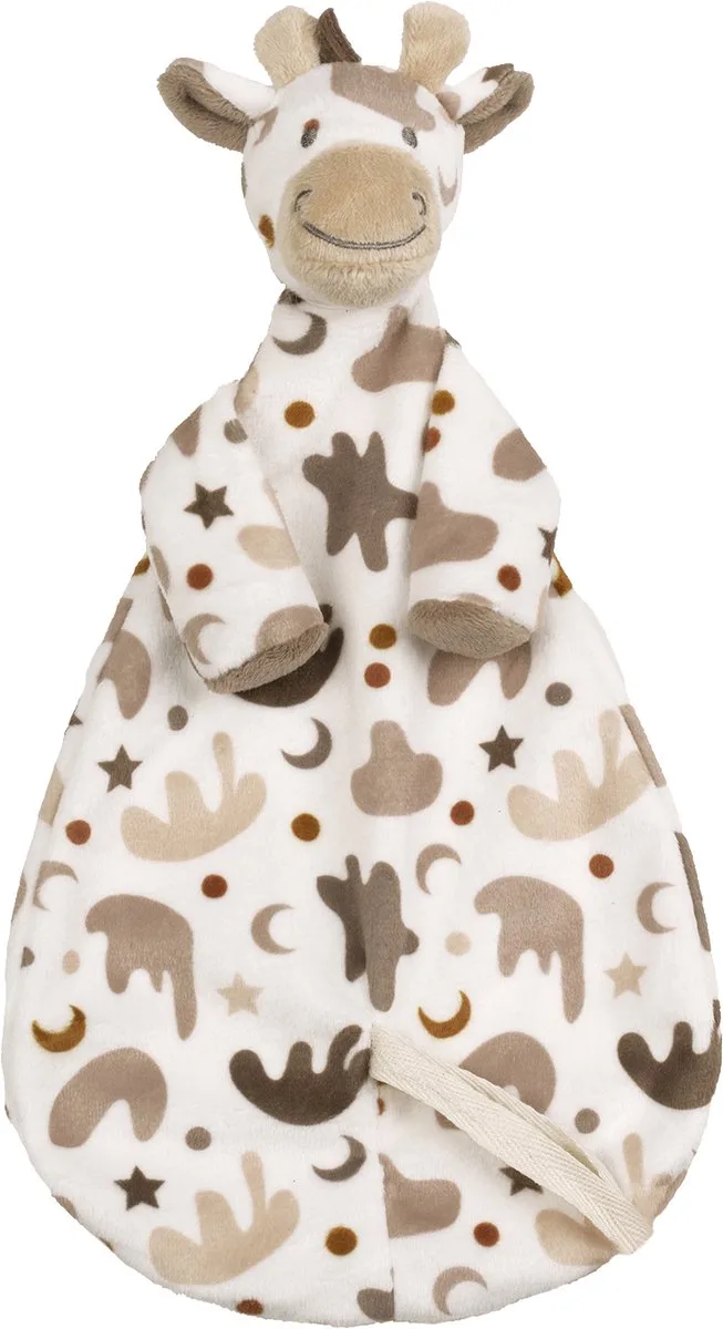 Giraf Gino Knuffeldoekje - Baby cadeau by Happy Horse in Brown – product photo