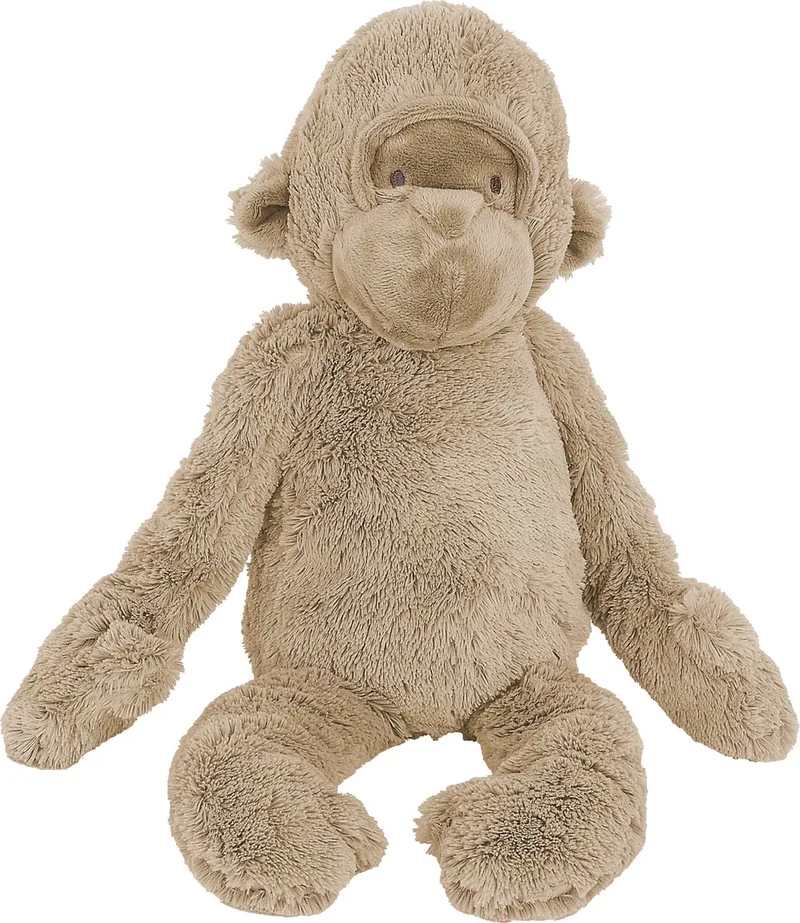 Gorilla Gayo Knuffel 45cm - Baby knuffel van Happy Horse in Bruin – productfoto