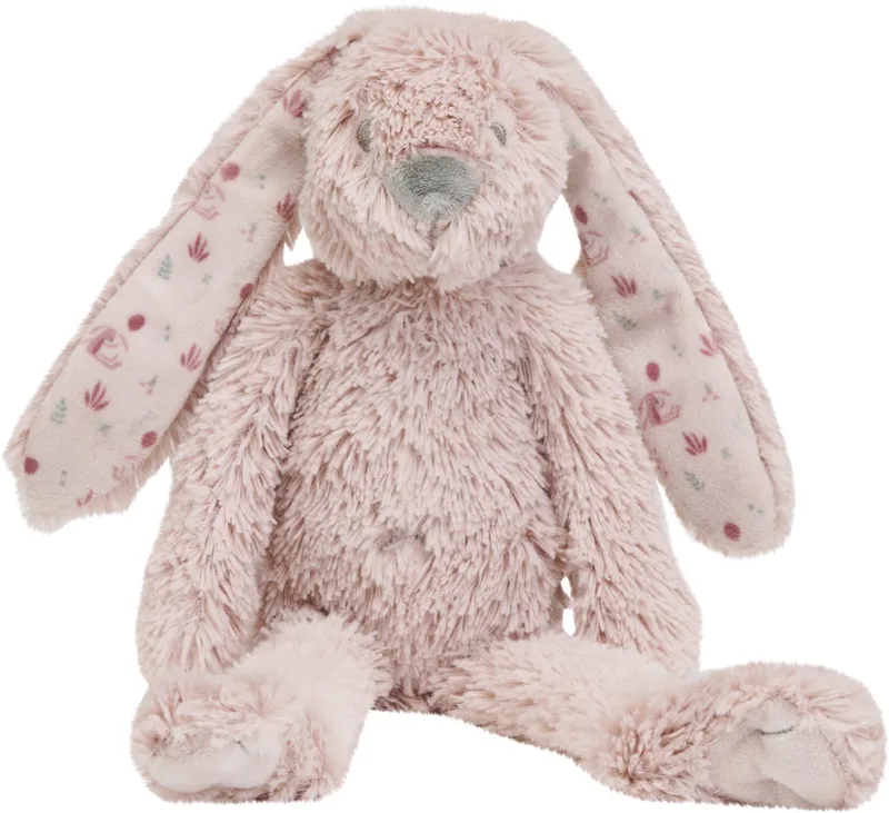 Graphic Konijn Richie Knuffel 38 cm - Baby knuffel by Happy Horse in Oudpaars – product photo