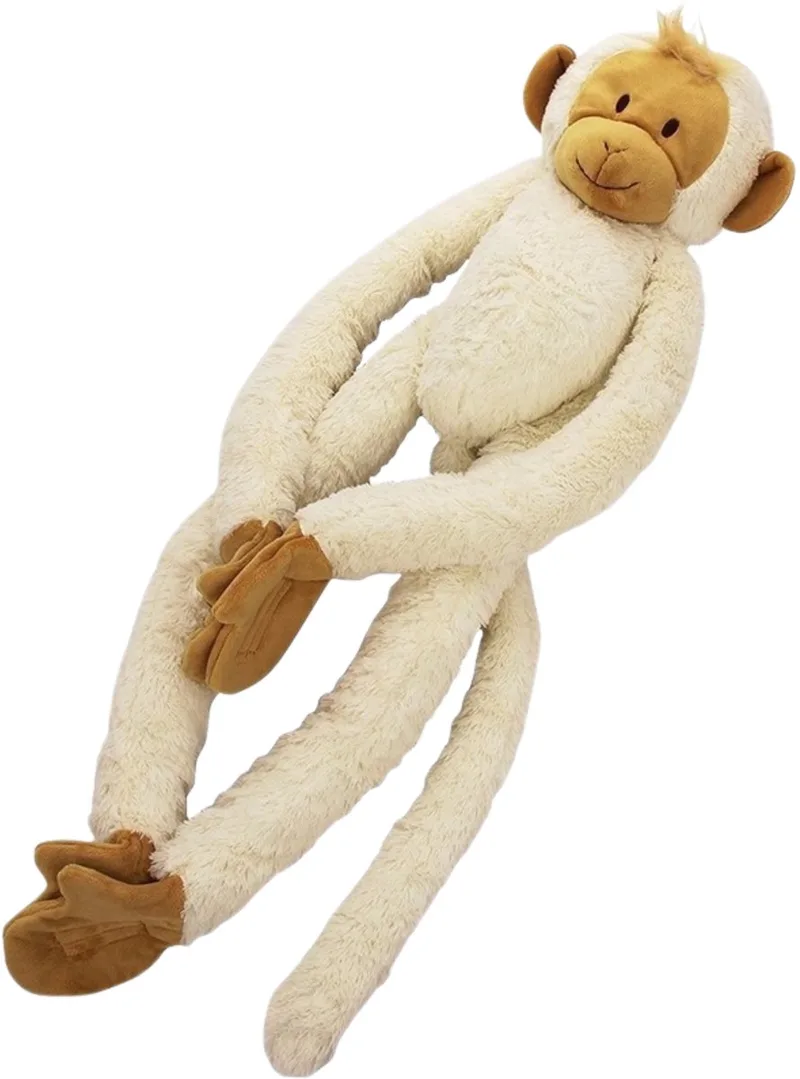 Hangende Aap Knuffel 45cm - Baby knuffel de Happy Horse en Blanc – photo produit