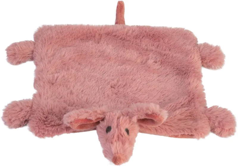 Hond Djamilla Knuffeldoekje - Baby cadeau van Happy Horse in Oudroze – productfoto