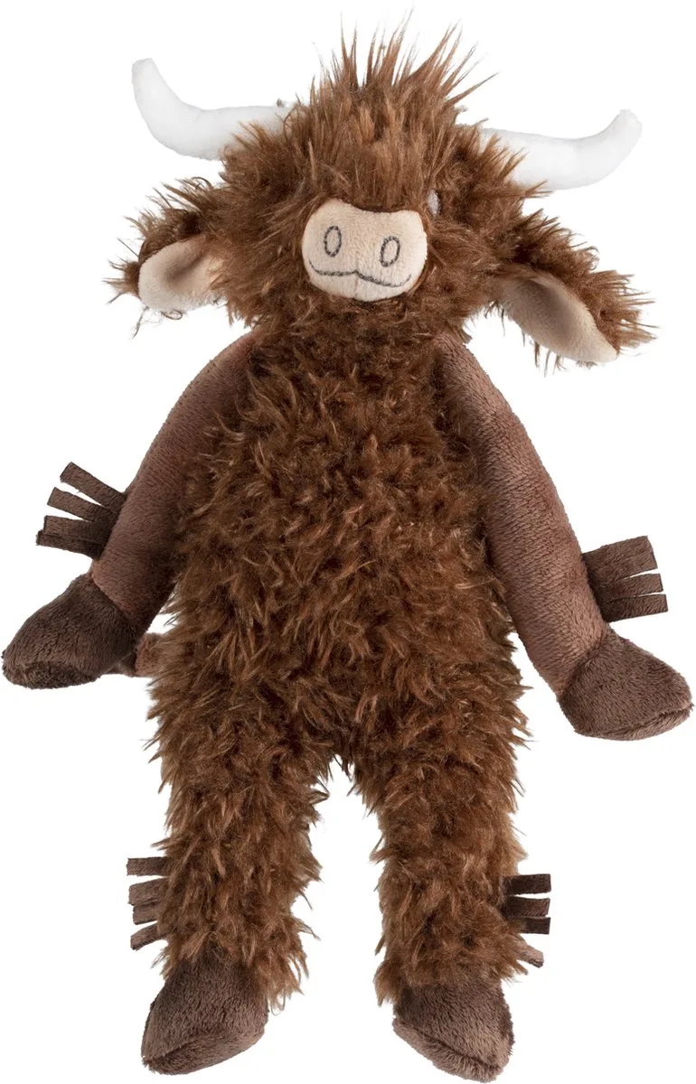 Hooglander Koe Cody Knuffel 30cm - Baby knuffel fra Happy Horse i Brun – produktbillede