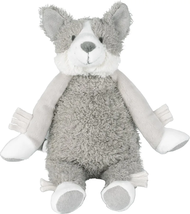 Husky Hunter Knuffel 30cm - Baby Knuffel de Happy Horse en Gris – photo produit