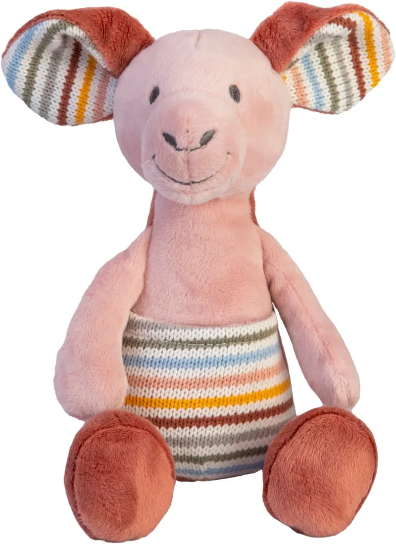 Kangoeroe Katey Knuffel 24cm - Roze/Multi - Baby knuffel by Happy Horse in Pink – product photo