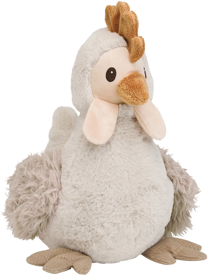 Kip Carice Knuffel 32 cm - Baby knuffel de Happy Horse en Gris – photo produit
