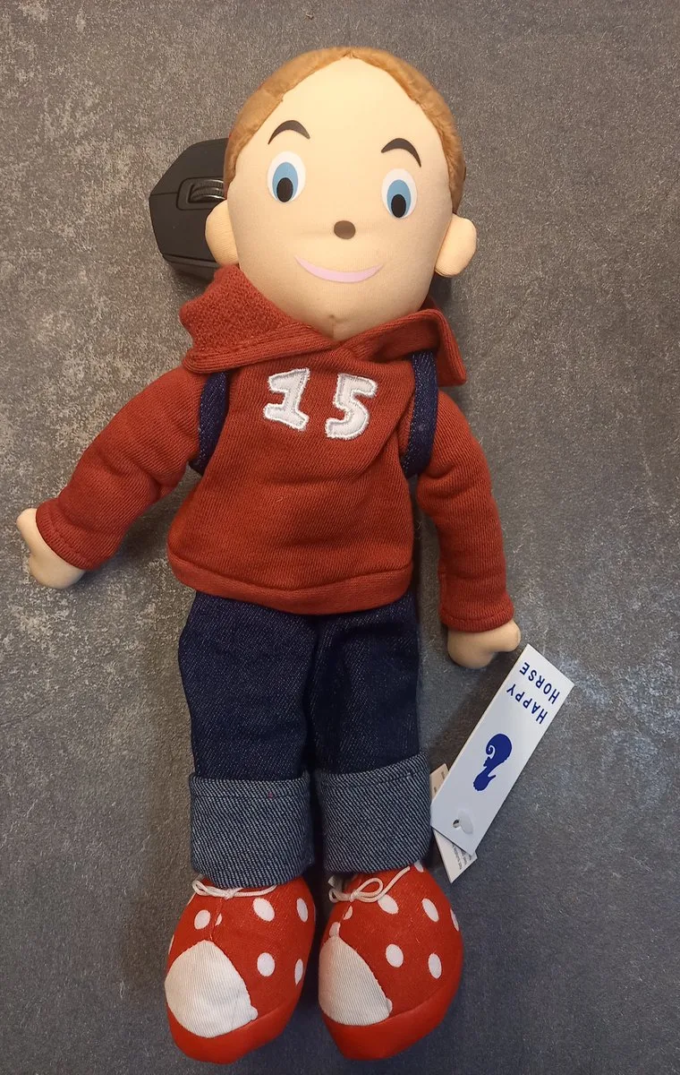 Knuffel pop Richie - 35 cm by Happy Horse in Multi-coloured – product photo
