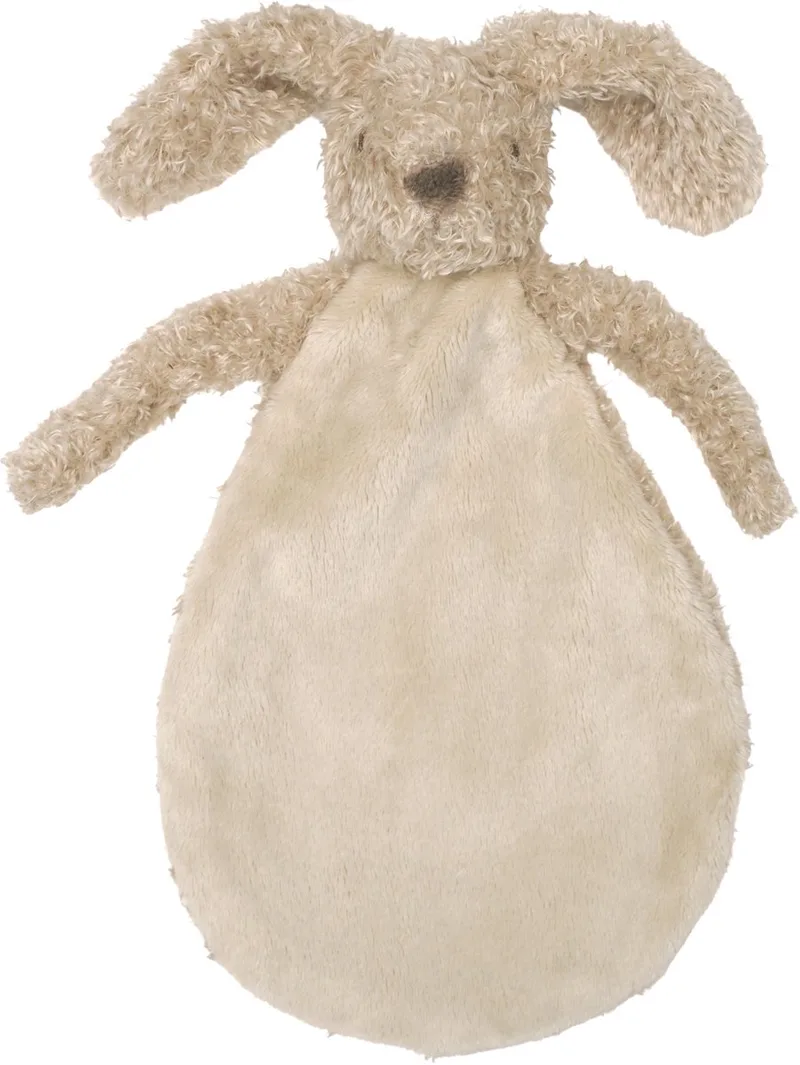 Konijn Rana Knuffeldoek 25 cm - Baby cadeau van Happy Horse in Beige – productfoto
