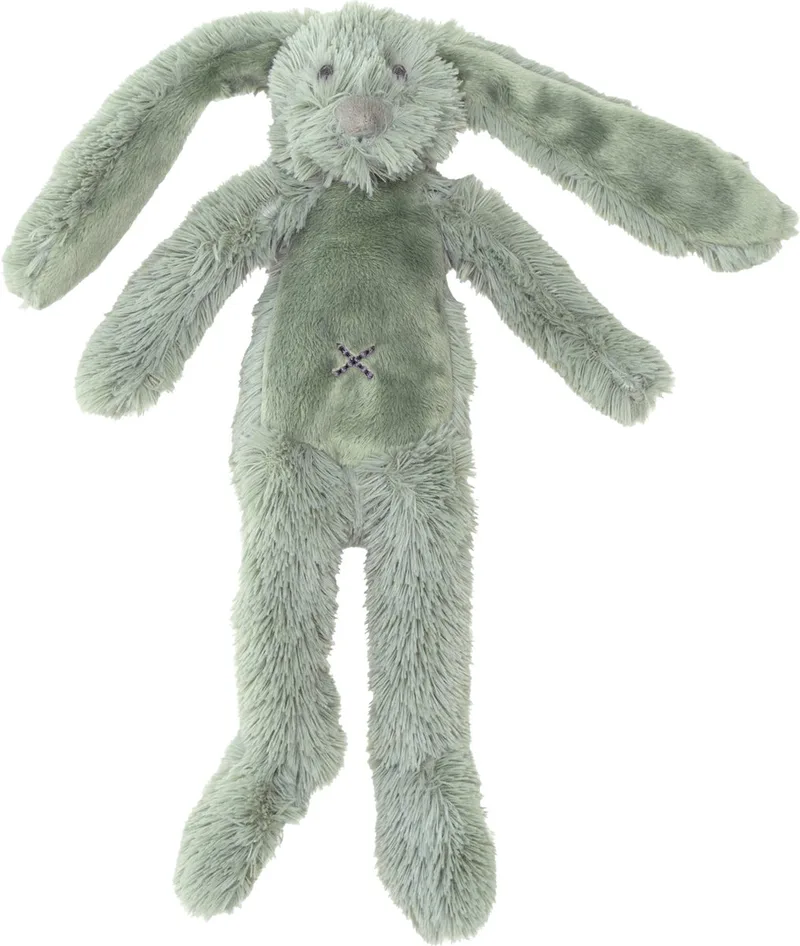 Konijn Richie Flatstyle Knuffel 27 cm - Baby knuffel de Happy Horse en Vert – photo produit