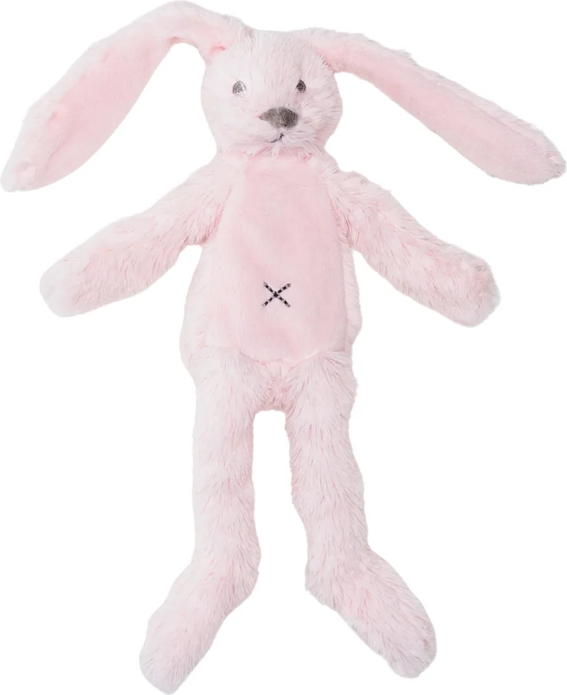 Konijn Richie Flatstyle Knuffel 27 cm - Baby knuffel by Happy Horse in Pink – product photo