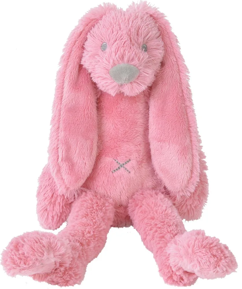 Konijn Richie Knuffel 28cm - Baby knuffel by Happy Horse in Donkerroze – product photo