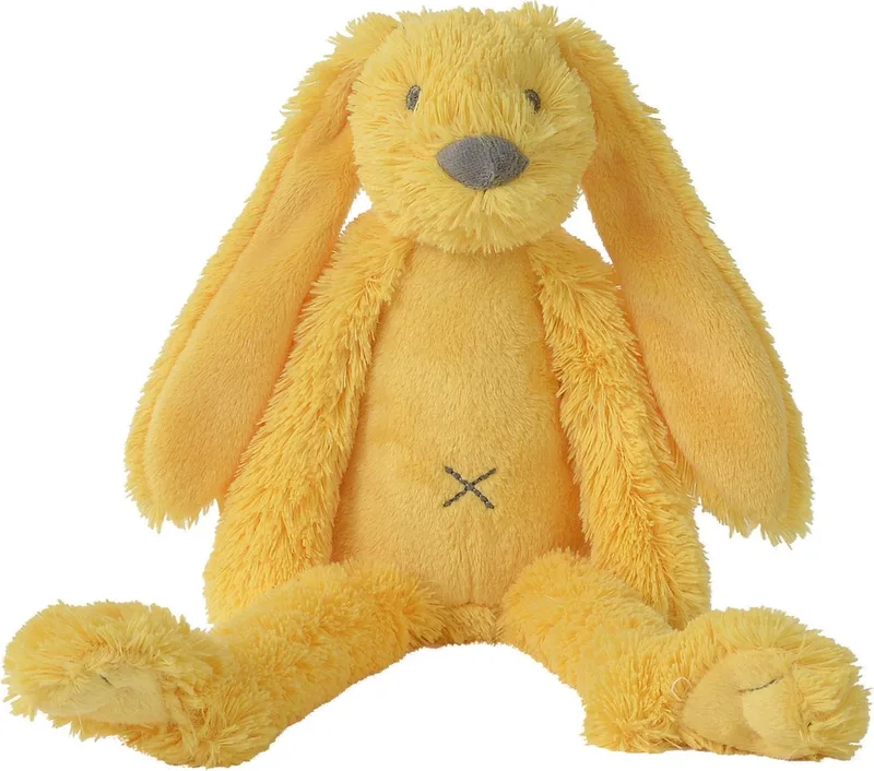 Konijn Richie Knuffel 28cm - Baby knuffel by Happy Horse in Yellow – product photo