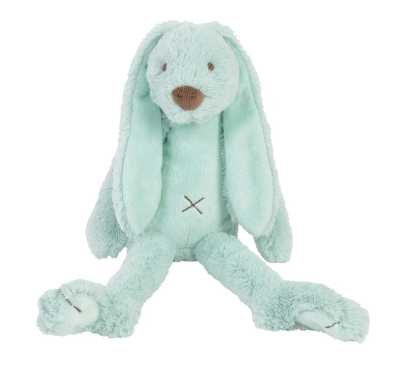 Konijn Richie Knuffel 38cm - Baby knuffel fra Happy Horse i Lagoon groen – produktbillede