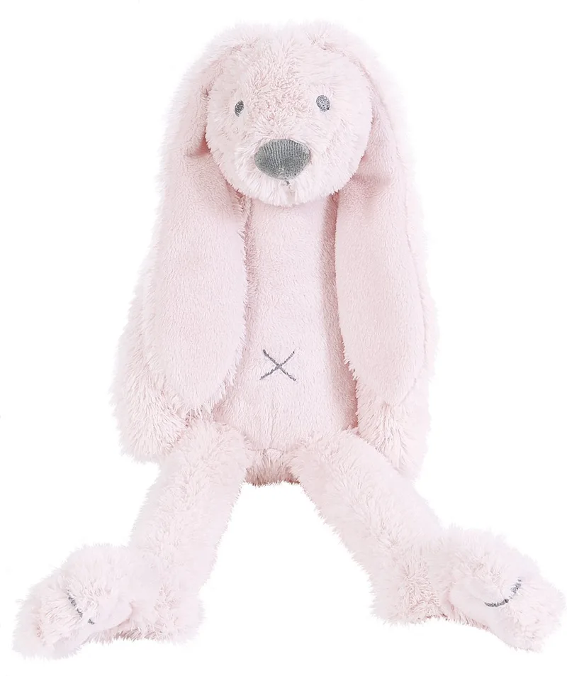 Konijn Richie Knuffel 38cm - Baby knuffel fra Happy Horse i Lyserød – produktbillede