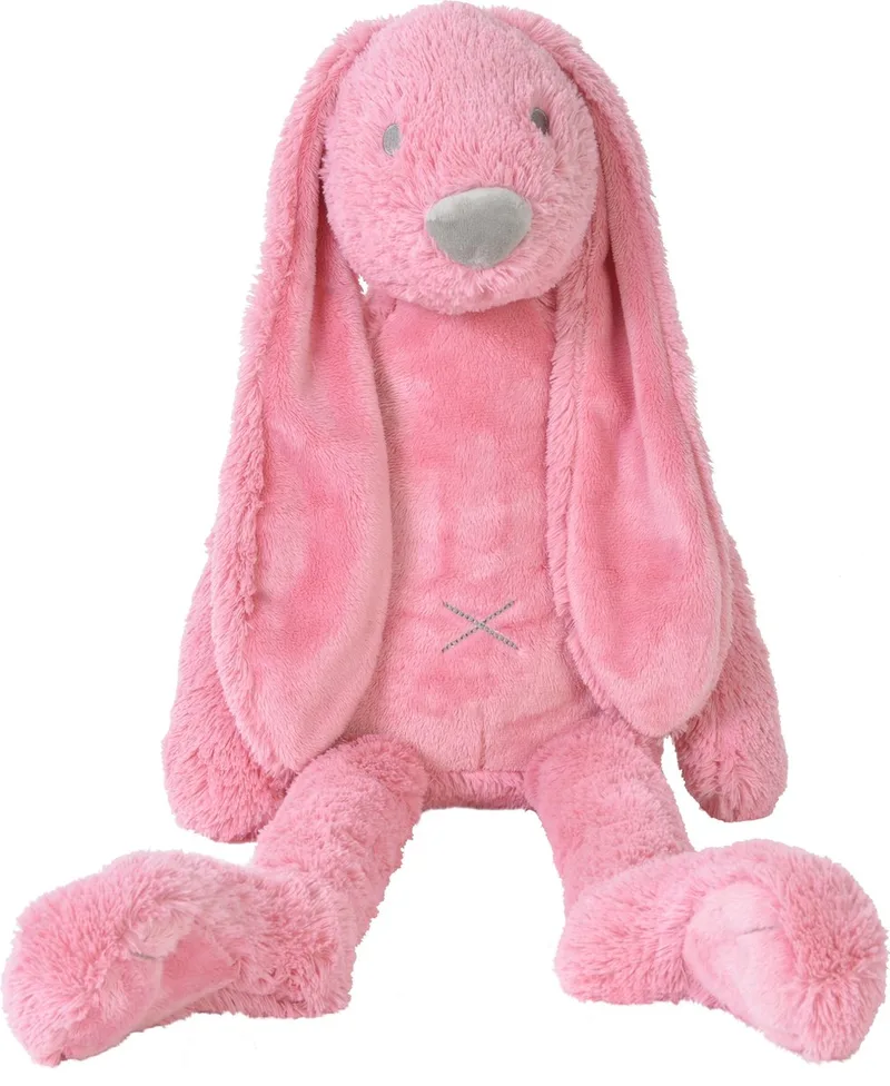 Konijn Richie Knuffel 58cm - Baby knuffel by Happy Horse in Donkerroze – product photo