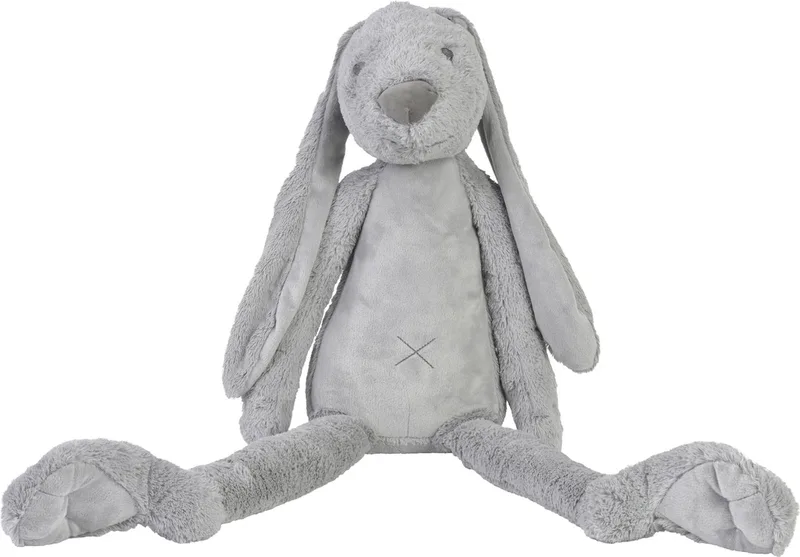 Konijn Richie Knuffel 92 cm - Baby knuffel van Happy Horse in Grijs – productfoto