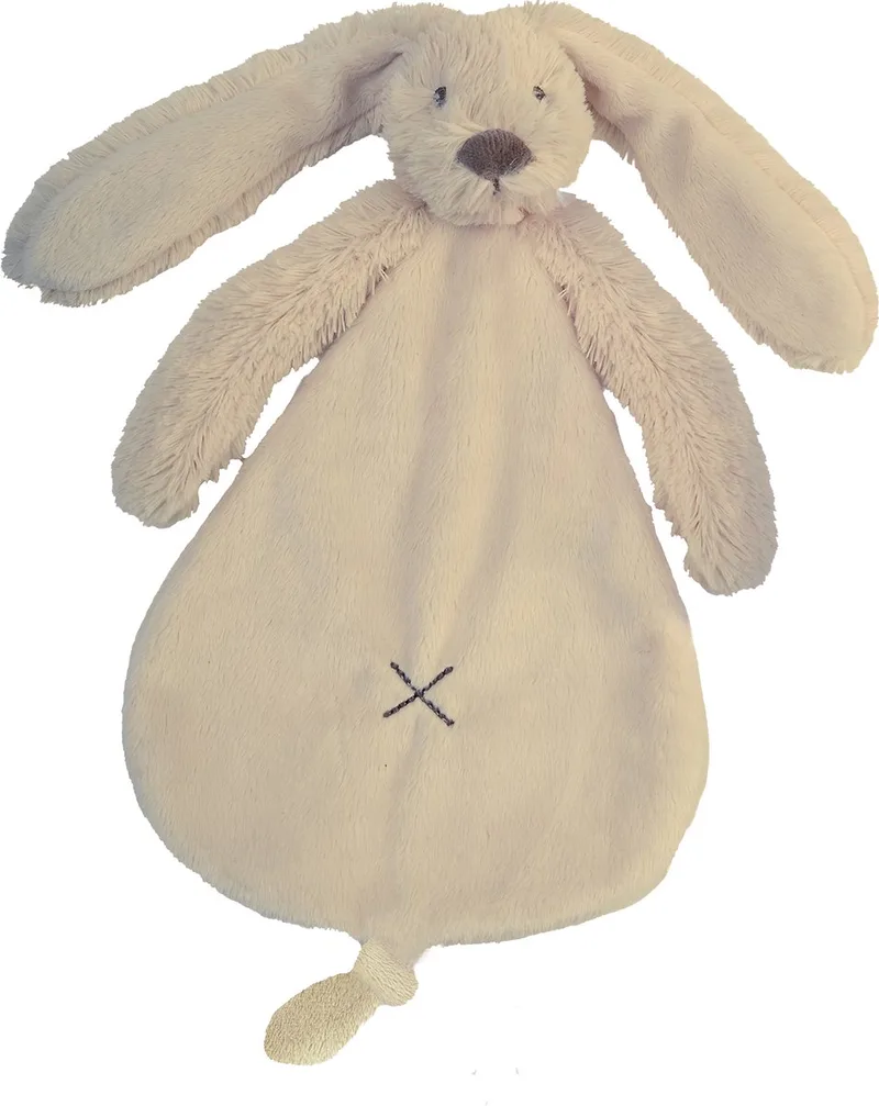 Konijn Richie Knuffeldoekje - Baby cadeau by Happy Horse in Beige – product photo