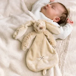 Konijn Richie Knuffeldoekje - Baby cadeau von Happy Horse in Beige – Produktfoto 3 von 4
