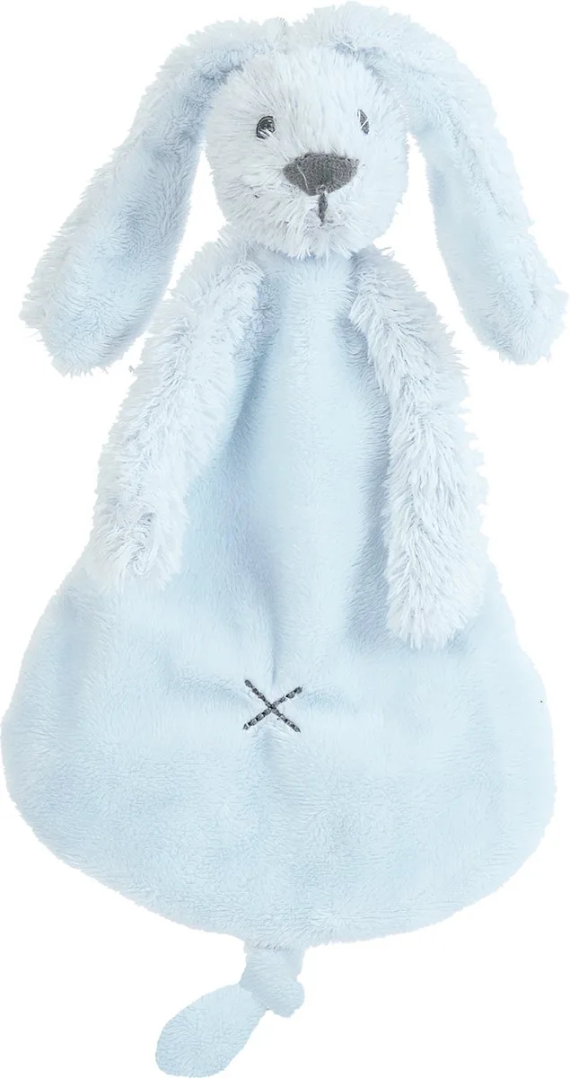 Konijn Richie Knuffeldoekje - Baby cadeau fra Happy Horse i Blå – produktbillede